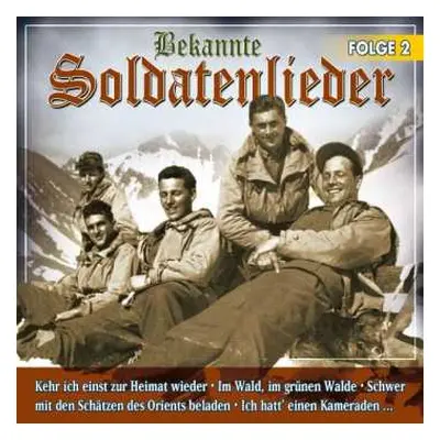 CD Various: Bekannte Soldatenlieder Folge 2