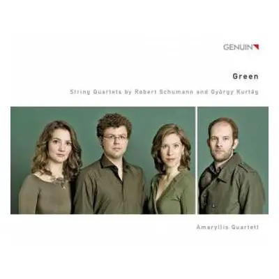 CD Robert Schumann: Green: String Quartets By Robert Schumann And György Kurtág