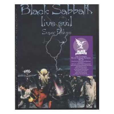 4CD Black Sabbath: Live Evil DLX