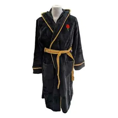 The Godfather Unisex Bathrobe: Rose & Logo (large - X-large) L - XL