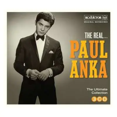 3CD Paul Anka: The Real... Paul Anka (The Ultimate Collection) DIGI