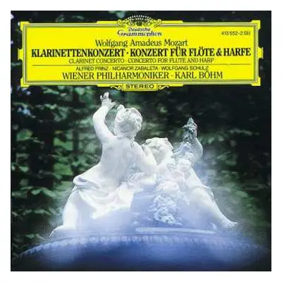 CD Wolfgang Amadeus Mozart: Klarinettenkonzert (Clarinet Concerto) - Konzert Für Flöte & Harfe (