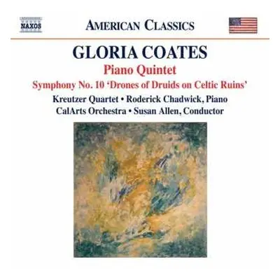 CD Gloria Coates: Piano Quintet • Symphony No. 10