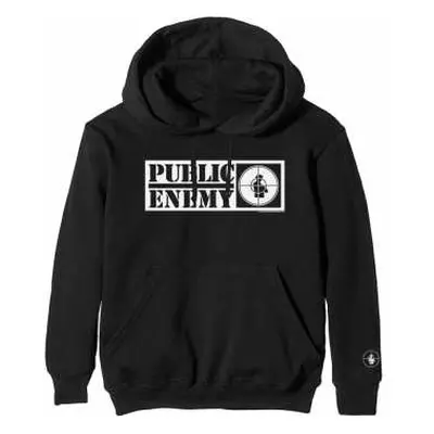 Mikina Crosshairs Logo Public Enemy XXL