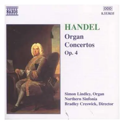 CD Georg Friedrich Händel: Organ Concertos Op. 4