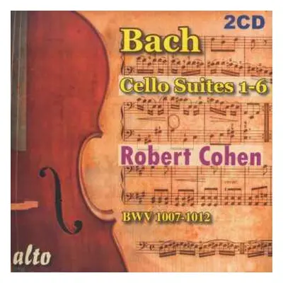 2CD Johann Sebastian Bach: Cello Suites 1-6