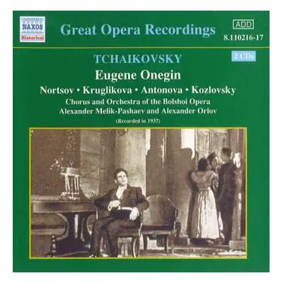 2CD Pyotr Ilyich Tchaikovsky: Eugene Onegin