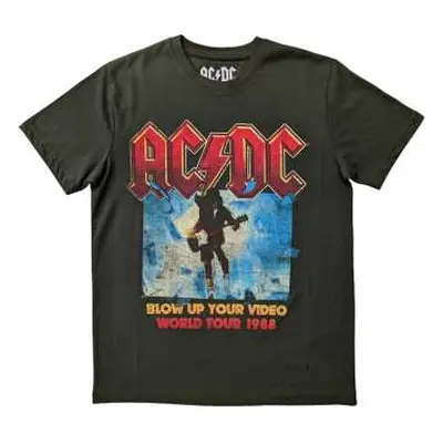 Ac/dc Unisex T-shirt: Blow Up Your Video (x-large) XL