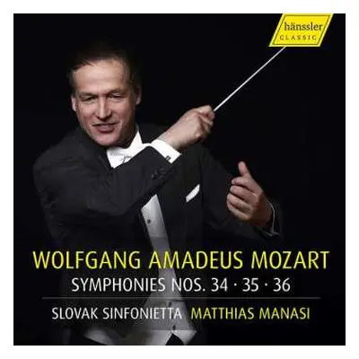 CD Wolfgang Amadeus Mozart: Symphonien Nr.34-36