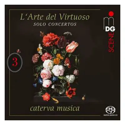 SACD Georg Philipp Telemann: Caterva Musica - L'arte Del Virtuoso Vol. 3