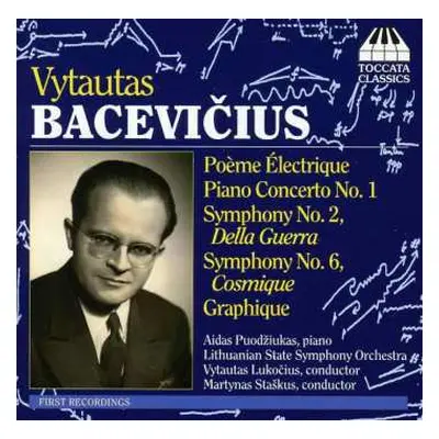 CD Vytautas Bacevičius: Orchestral Music