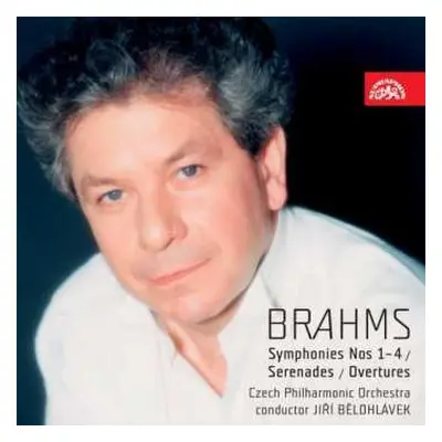 4CD Česká Filharmonie: Brahms: Symfonie č. 1 - 4, Serenády,