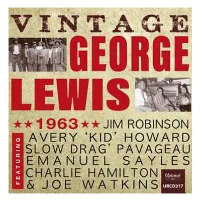 CD George Lewis: Vintage George Lewis 1963