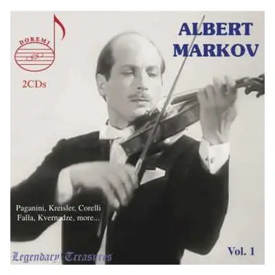 2CD Niccolò Paganini: Albert Markov - Legendary Treasures Vol.1