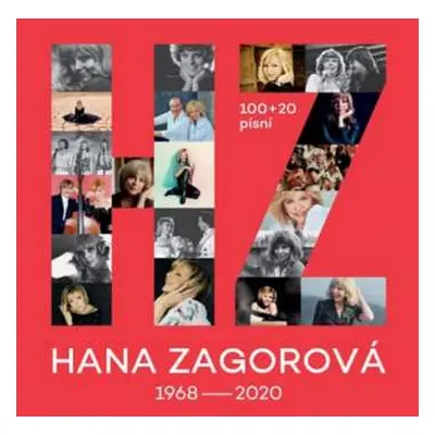 6CD/Box Set Hana Zagorová: 100 + 20 (Kolekce Písní 1968-2020)