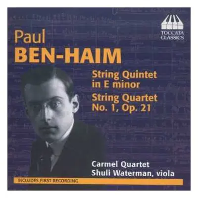 CD Paul Ben-Haim: Chamber Music For Strings