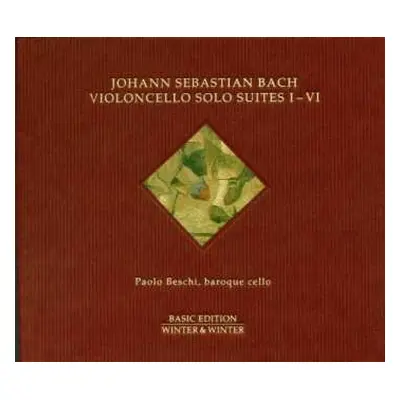 2CD Johann Sebastian Bach: Violoncello Solo Suites I - VI