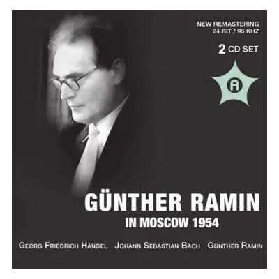 2CD Johann Sebastian Bach: Günther Ramin In Moscow 1954