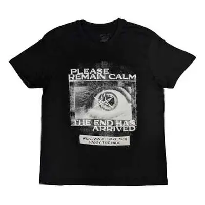 Bring Me The Horizon Unisex T-shirt: Remain Calm Fp (x-large) XL