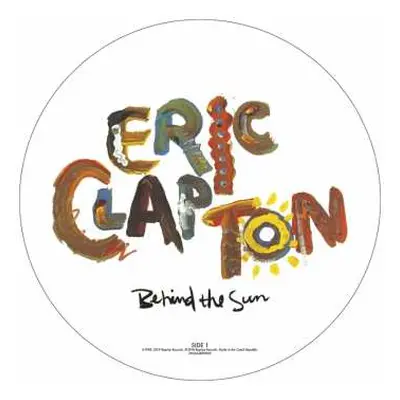 LP Eric Clapton: Behind The Sun PIC