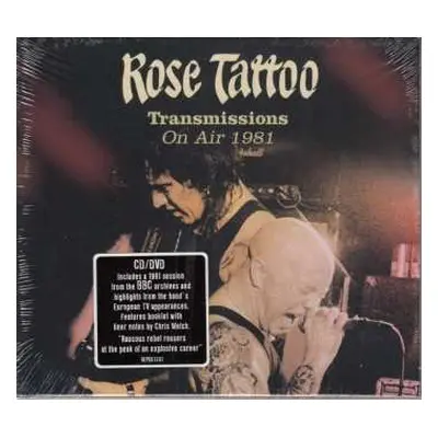 CD/DVD Rose Tattoo: Transmissions: On Air 1981