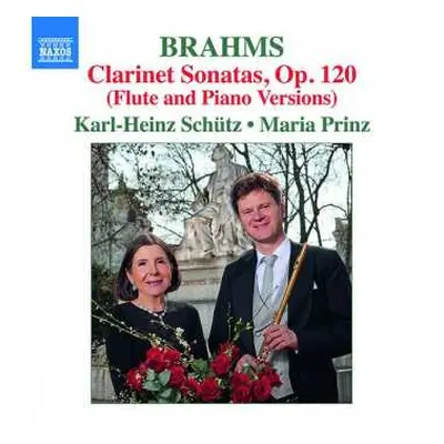 CD Johannes Brahms: Clarinet Sonatas Arr. Flute And Piano