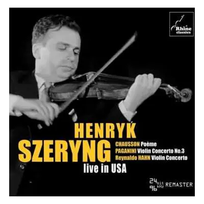 CD Henryk Szeryng: Live In USA