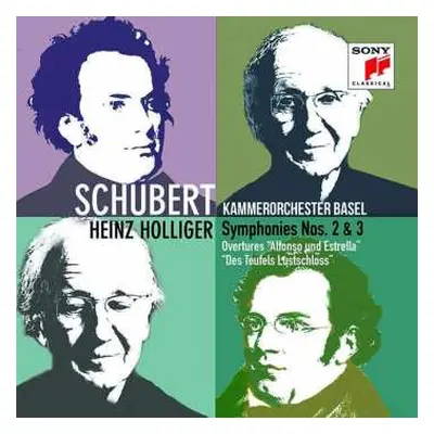 CD Franz Schubert: Symphonies N° 2 & 3