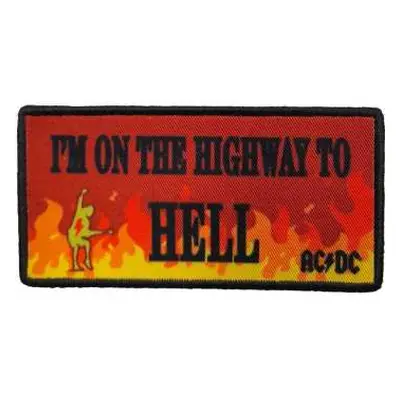 Nášivka Highway To Hell Flames