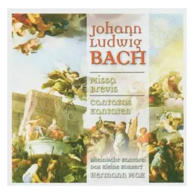 CD Johann Ludwig Bach: Missa Brevis "allein Gott In Der Höh Sei Ehr"