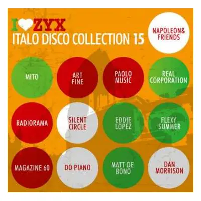 3CD Various: I Love ZYX Italo Disco Collection 15