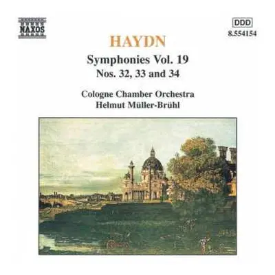 CD Joseph Haydn: Symphonies Vol. 19 (Nos. 32, 33 And 34)