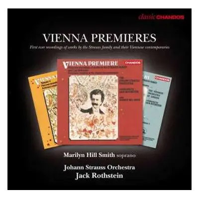 3CD J. Strauss: Johann Strauss Orchester - Vienna Premieres