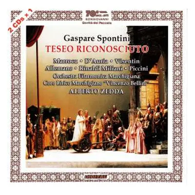 2CD Gaspare Spontini: Teseo Riconosciuto