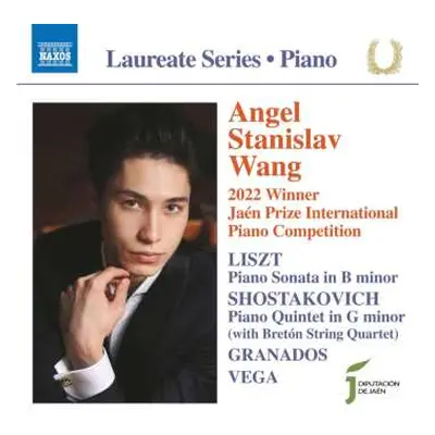 CD Franz Liszt: Angel Stanislav Wang - 2022 Winner Jaen Prize International Piano Competition