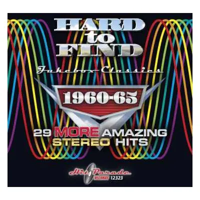 CD Various: Hard To Find Jukebox Classics – 1960-65: 29 More Amazing Stereo Hits