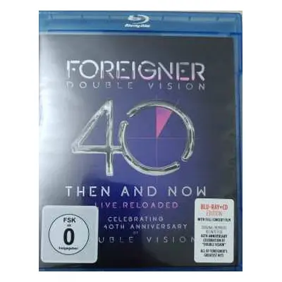 CD/Blu-ray Foreigner: Double Vision: Then And Now Live.Reloaded