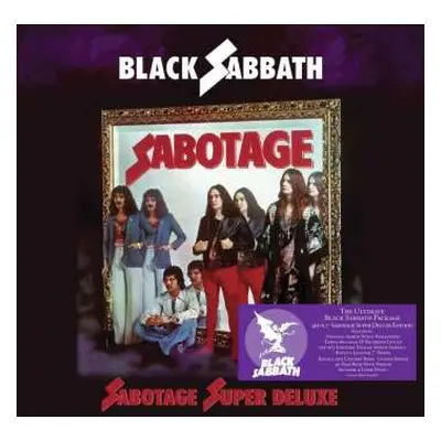 4LP/SP/Box Set Black Sabbath: Sabotage DLX