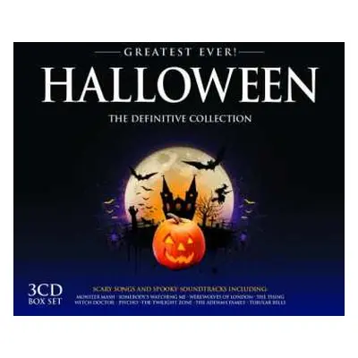 3CD/Box Set Various: Greatest Ever! Halloween (The Definitive Collection)