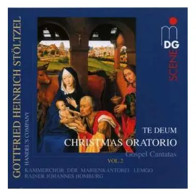 CD Gottfried Heinrich Stölzel: Weihnachtsoratorium Ii (evangeliums-kantaten)