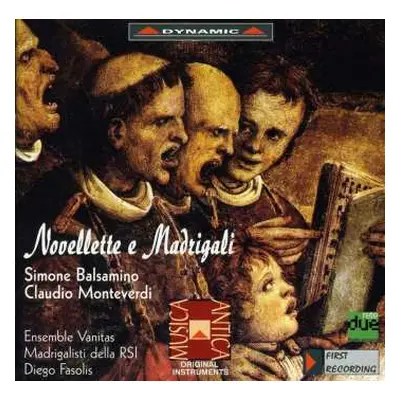 CD Claudio Monteverdi: Novellette E Madrigali