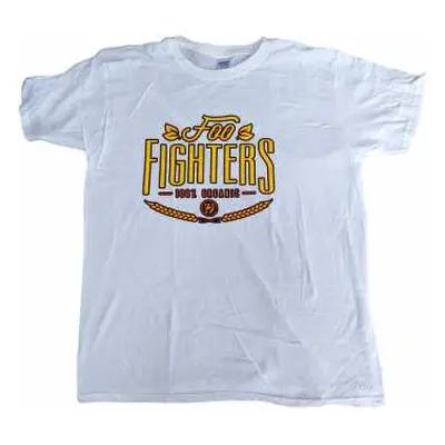 Foo Fighters Unisex T-shirt: 100% Organic (ex-tour) (x-large) XL