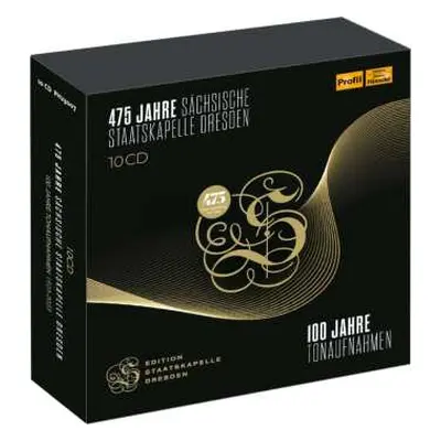 10CD Richard Strauss: Staatskapelle Dresden - 475 Jahre (100 Jahre Tonaufnahmen)