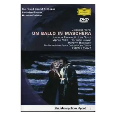 DVD Giuseppe Verdi: Un Ballo In Maschera