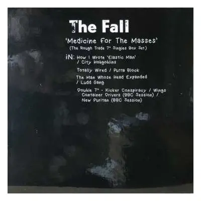 5SP/Box Set The Fall: Medicine For The Masses (The Rough Trade 7" Singles Box Set) LTD | CLR