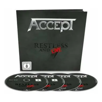 2CD/DVD/Blu-ray Accept: Restless And Live LTD