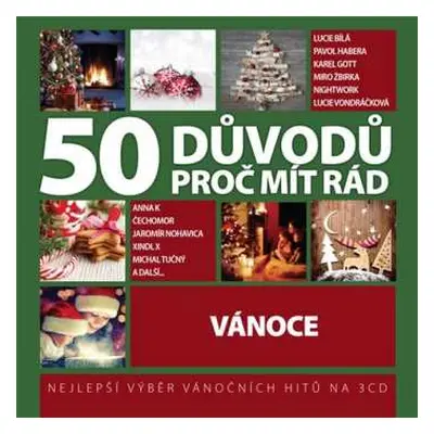 3CD Various: 50 Důvodů Proč Mít Rád Vánoce