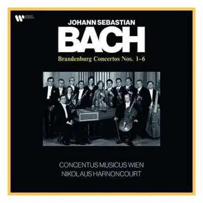 2LP Johann Sebastian Bach: Brandenburg Concertos Nos. 1-6