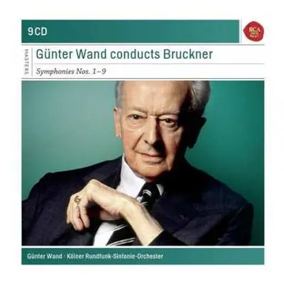 9CD/Box Set Anton Bruckner: Günter Wand Conducts Bruckner Symphonies Nos. 1 - 9