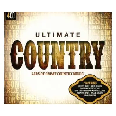 4CD Various: Ultimate Country